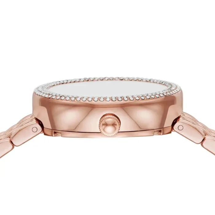 Emporio Armani Rosa Mother of Pearl Dial Rose Gold Steel Strap Watch For Women - AR11462 - Image 8